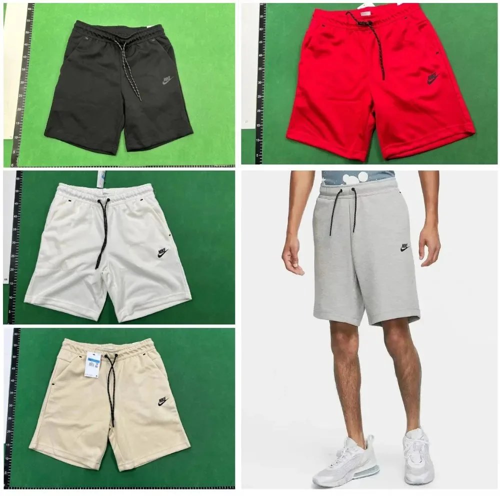 Nike Black, Red, White, and Grey Shorts