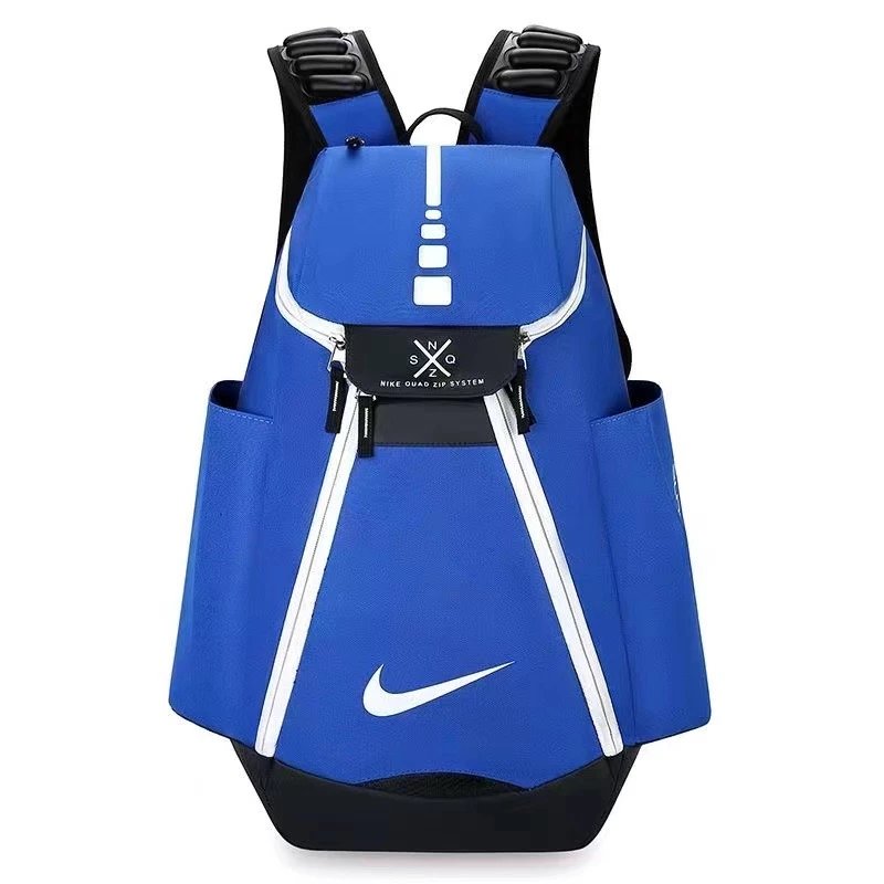 Nike Blue Quad Zip Backpack
