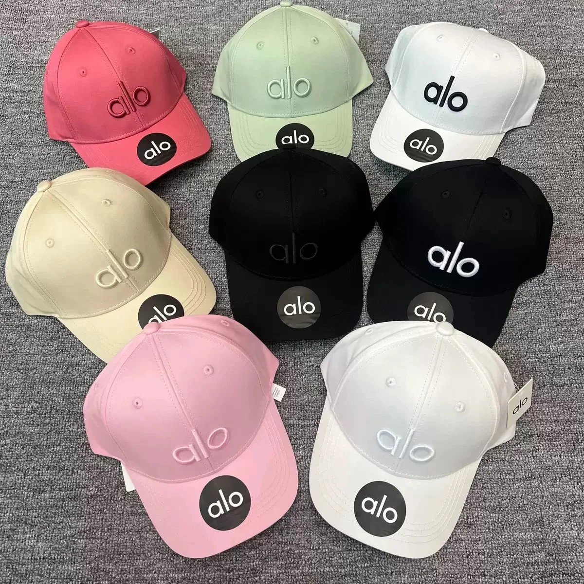 Alo Colorful Baseball Caps