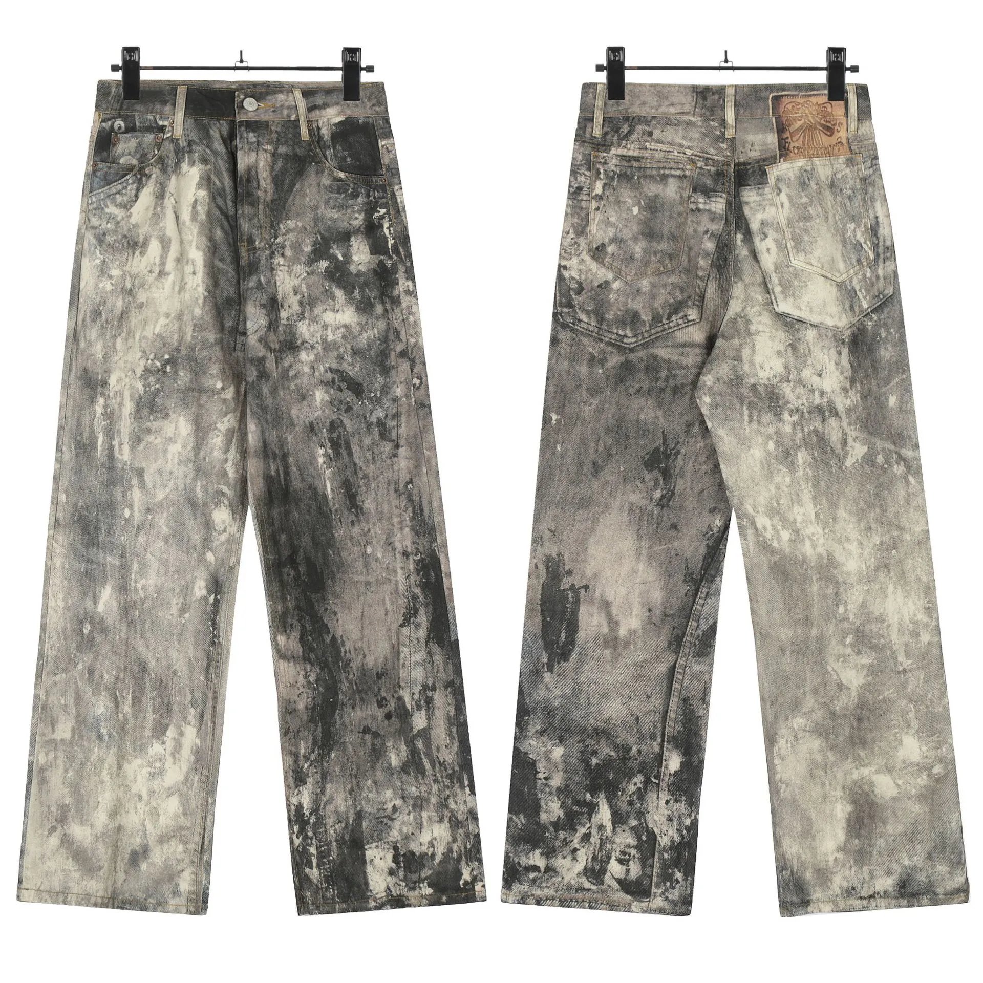 Dirty Wash Denim Jeans