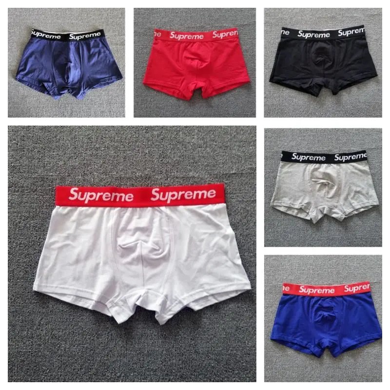 Supreme Men's Boxer Briefs in Various Colors