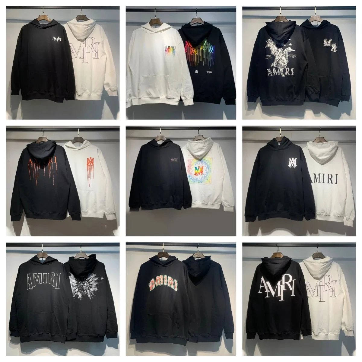 Amiri Black Hoodie