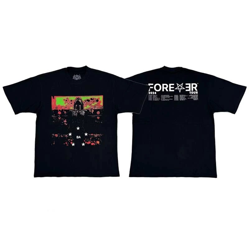 Forever Tour Black Graphic T-Shirt