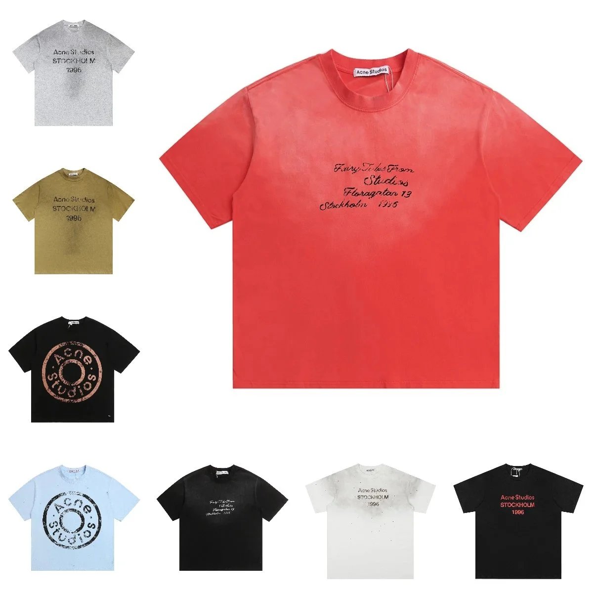 Acne Studios Red Sho