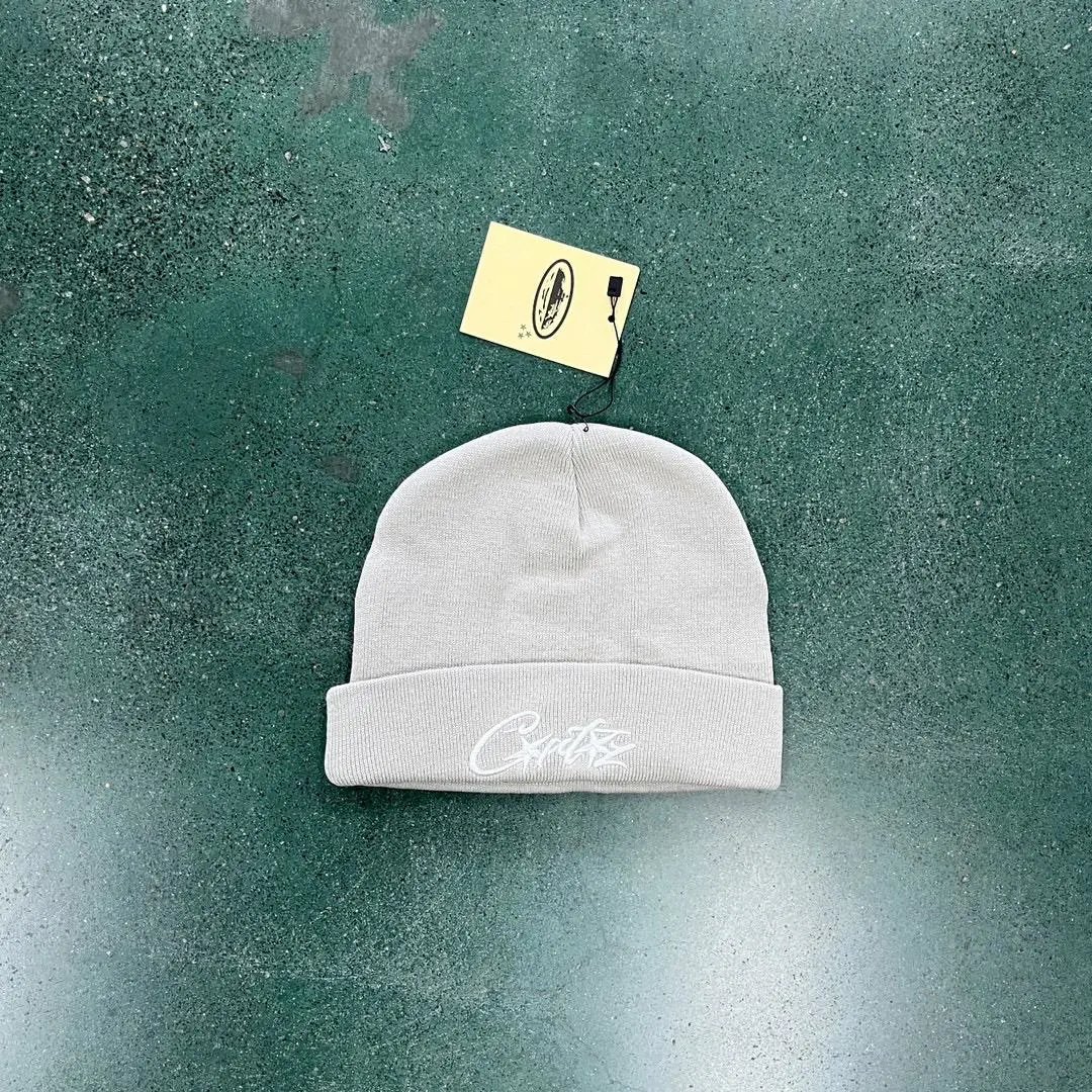Chilean Beanie White Cuffed Hat
