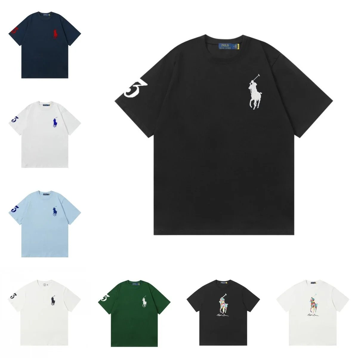Ralph Lauren Black Short Sleeve T-Shirt