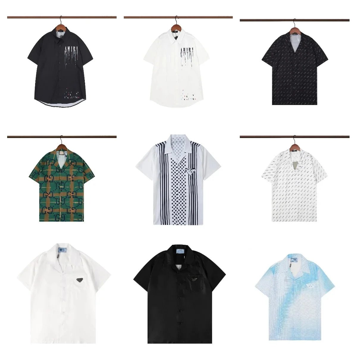 Amiri Black Short Sleeve Shirt