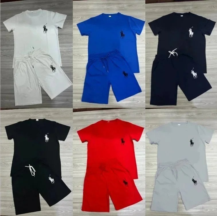 Ralph Lauren Men's T-Shirt and Shorts Set in Various Colors