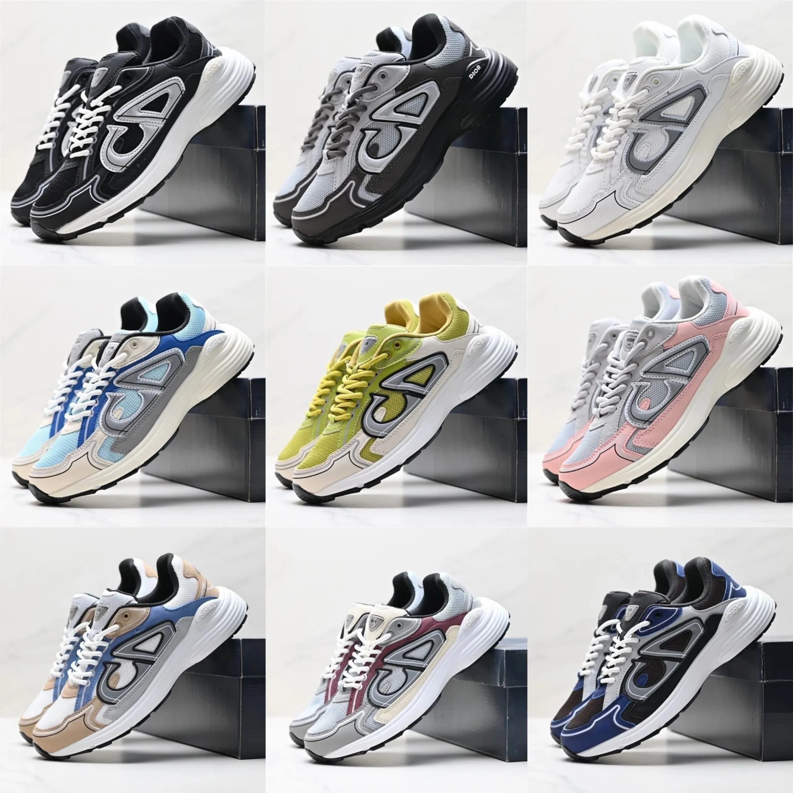 Dior Multicolor Low Top Sneakers