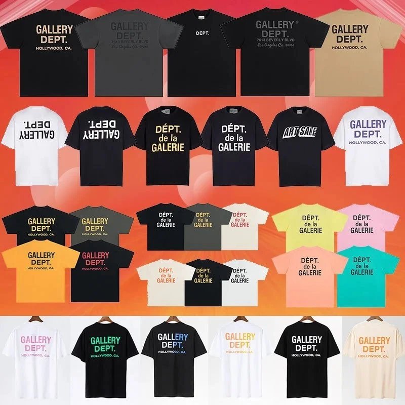 Gallery Dept. Black T-Shirt
