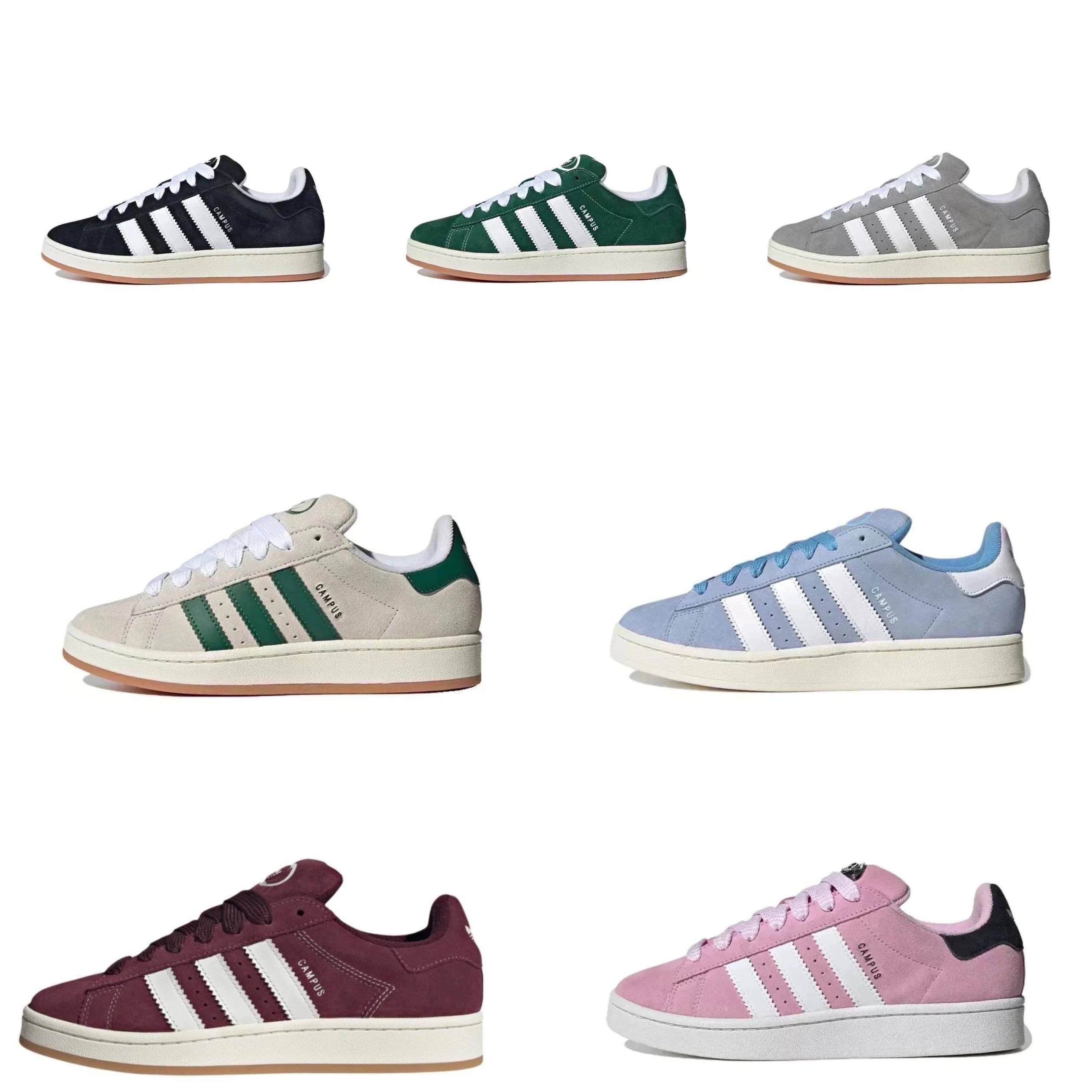 Adidas Campus Low Top Sneakers in Various Colors
