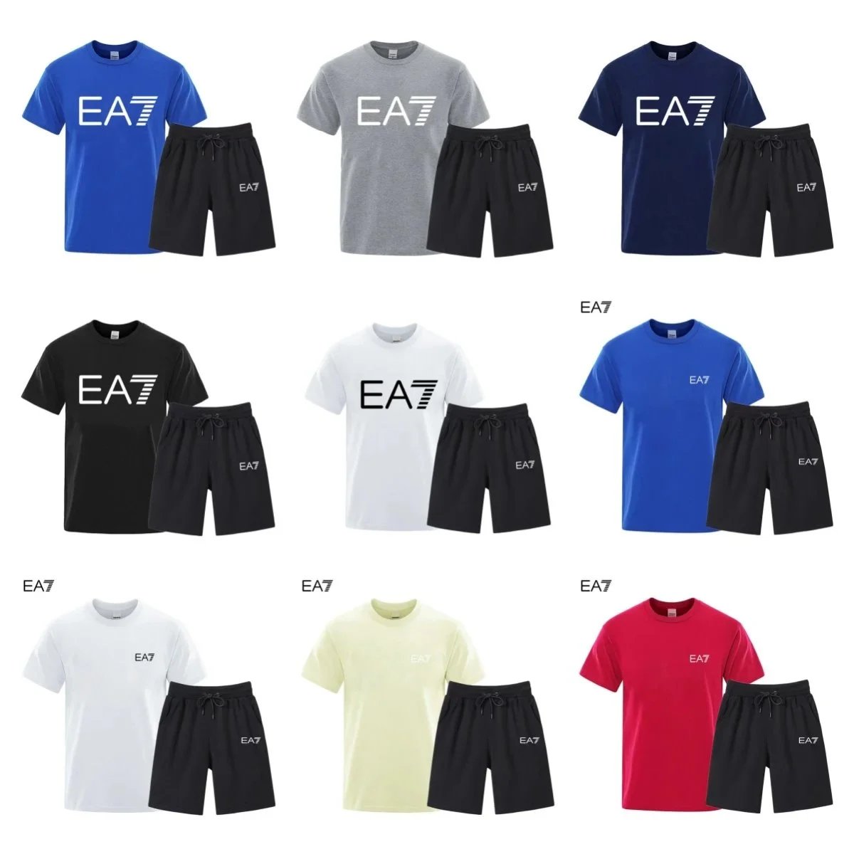 Summer trendy casual short suit 01W2Cclothes.com