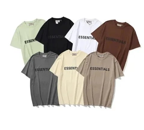 Essentials Black Short Sleeve T-Shirt