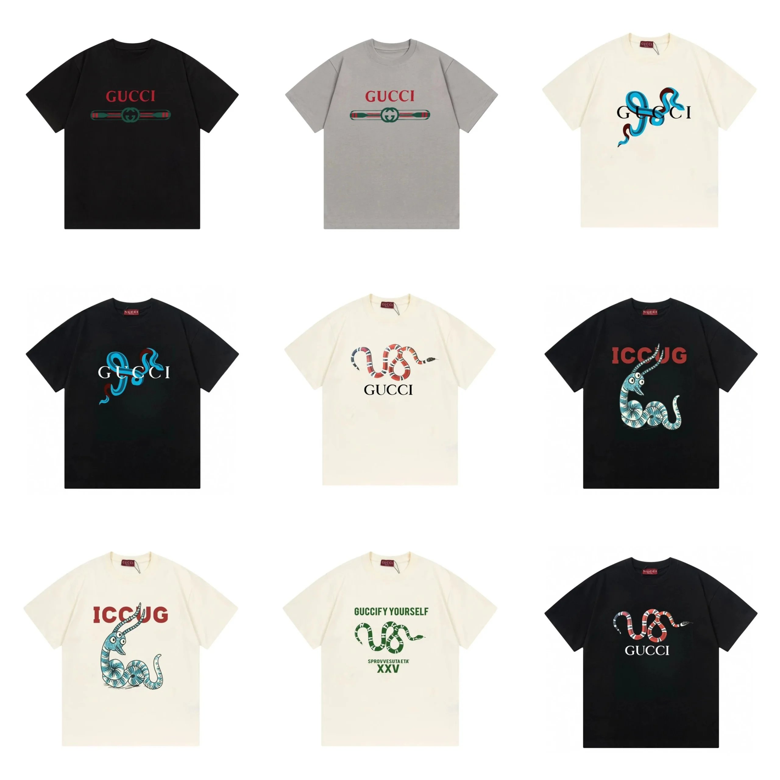 Gucci Black Short Sleeve T-Shirt
