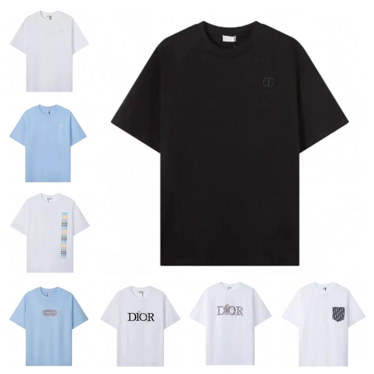 Dior Black Short Sleeve T-Shirt