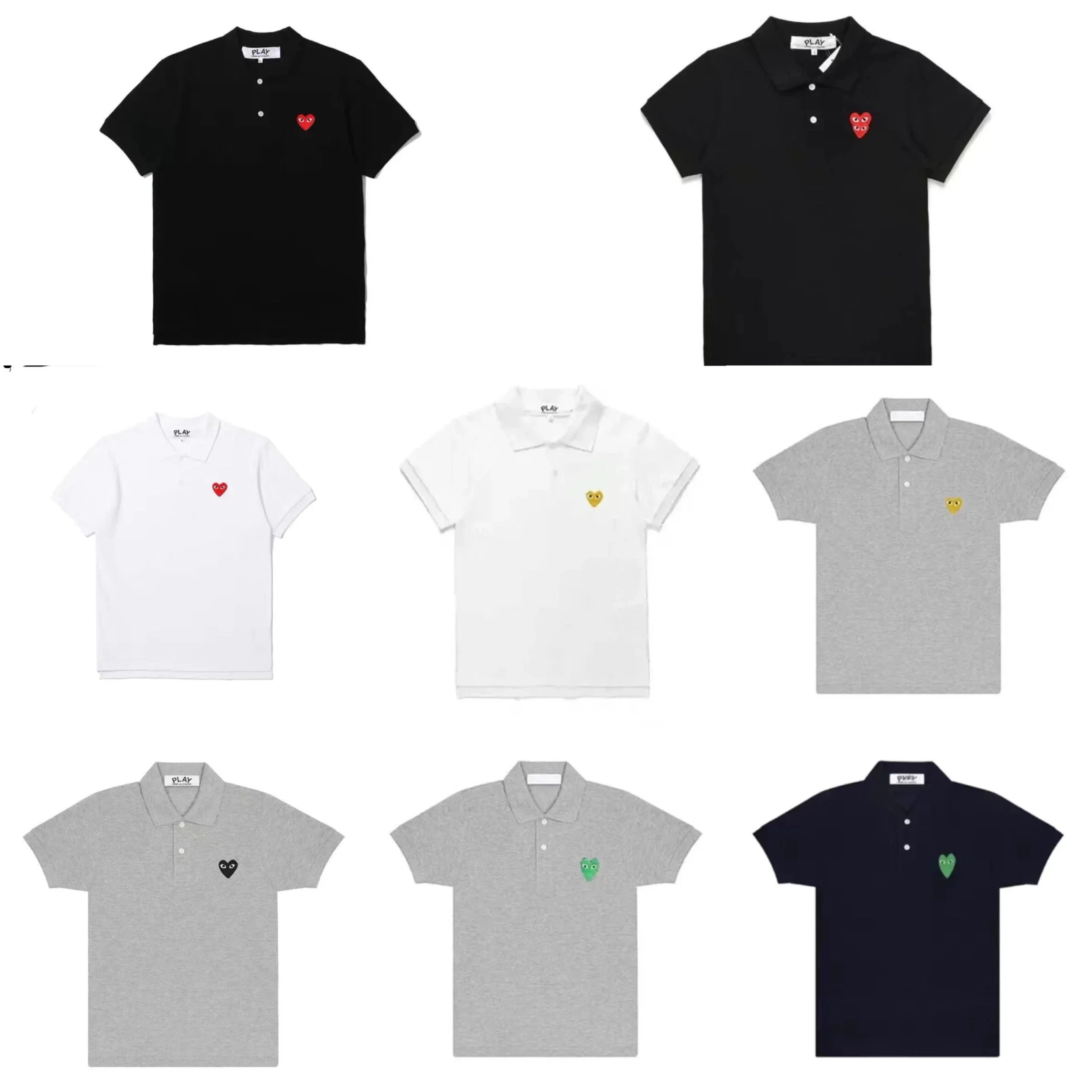 Comme des Garçons Play Heart Polo Shirts