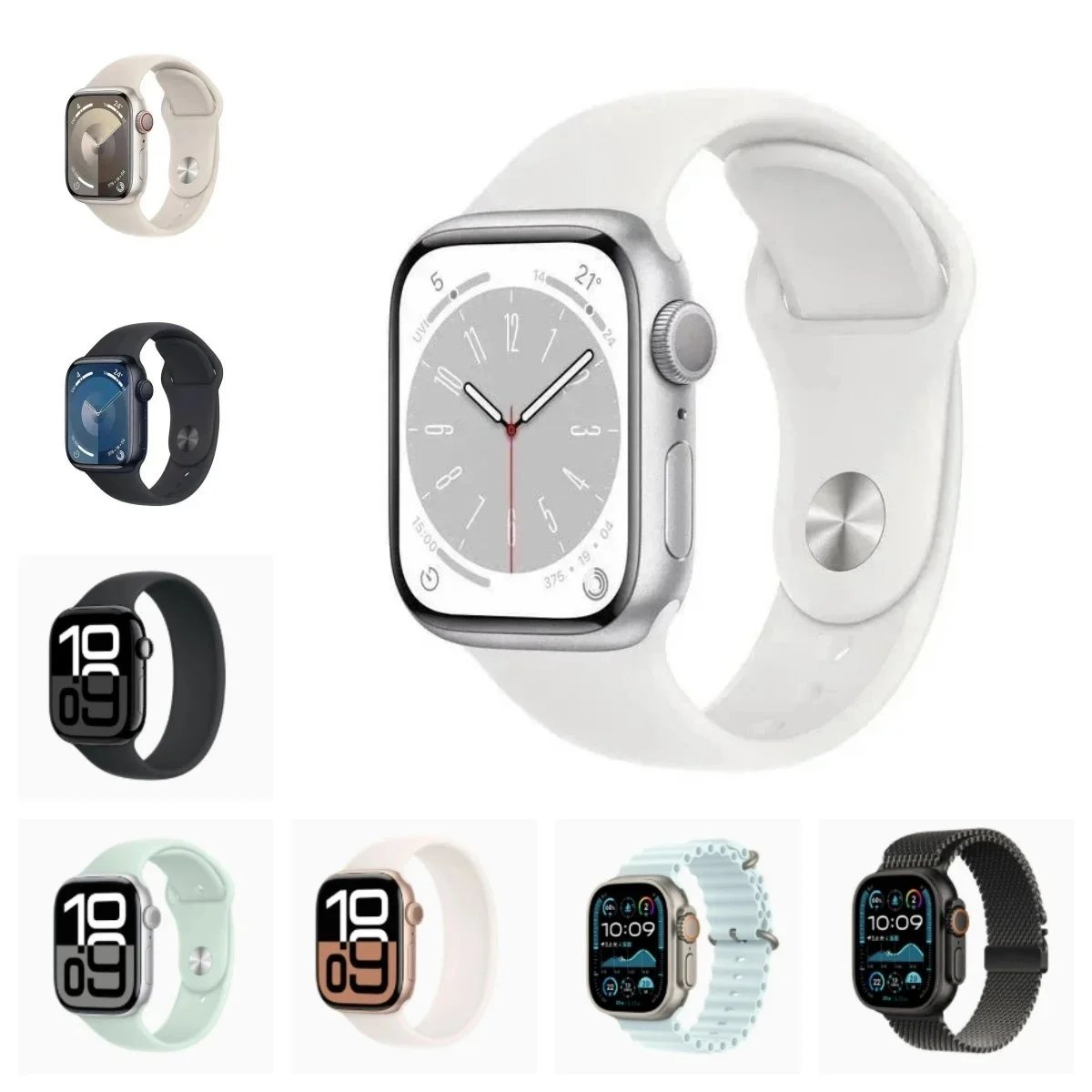 Apple Watch with Whi