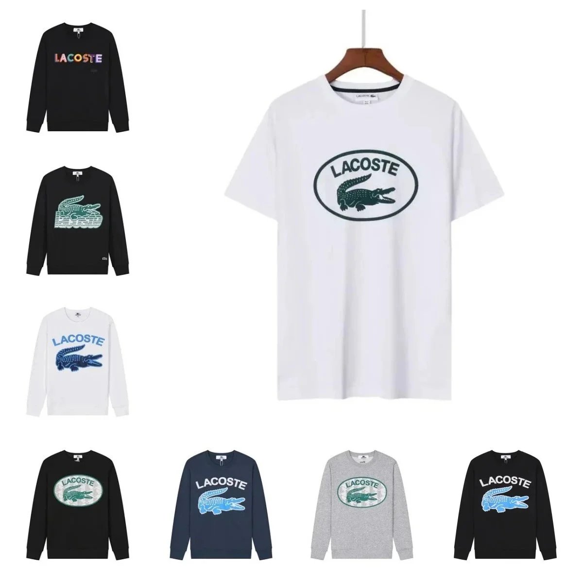 Lacoste White Short Sleeve T-Shirt