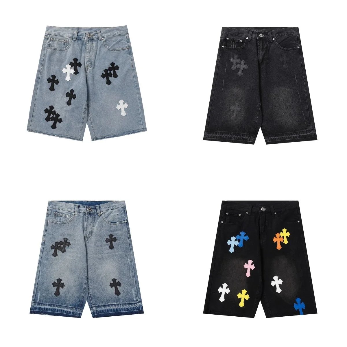 Cross Embroidered De