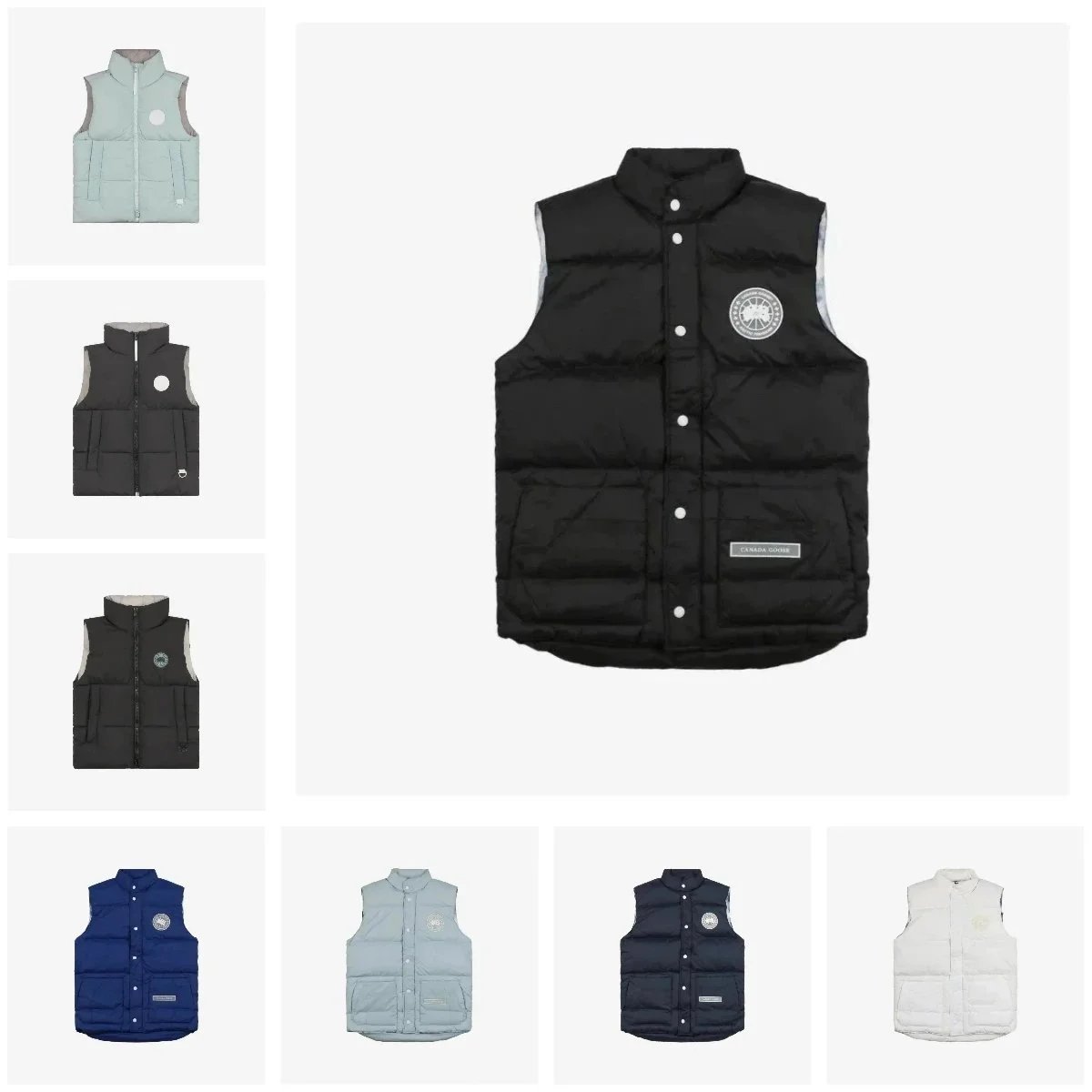 Canada Goose Black Puffer Vest