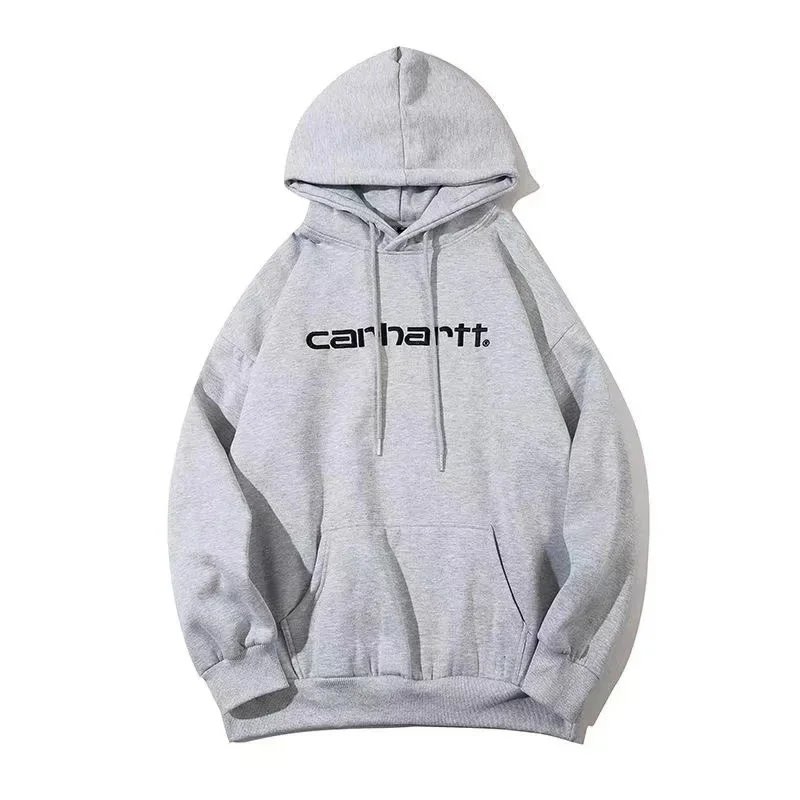 Carhartt Grey Hooded Sweatshirt