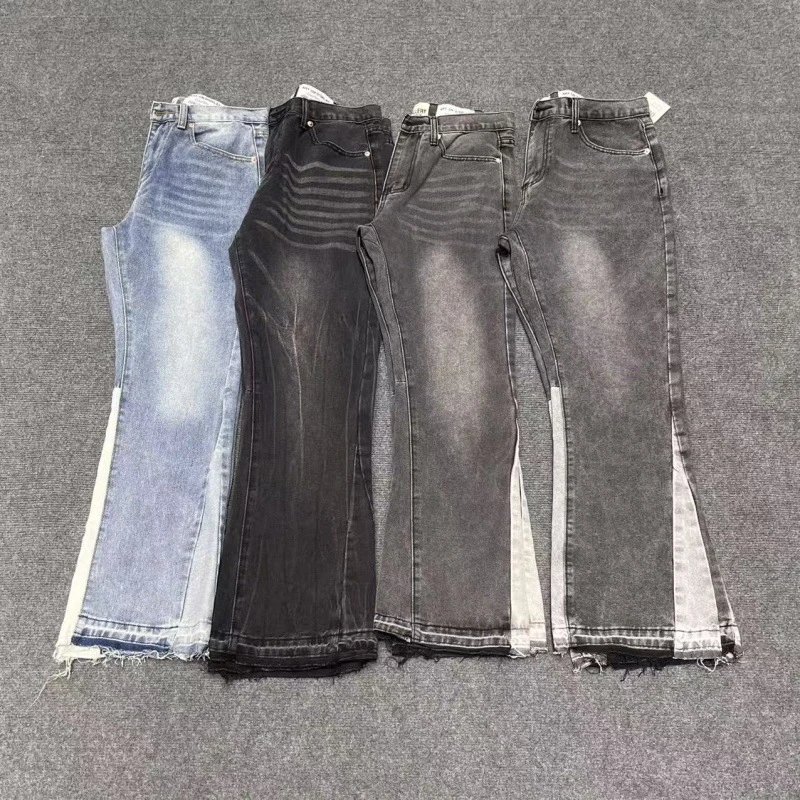 High Waist Flare Jeans in Various Colors