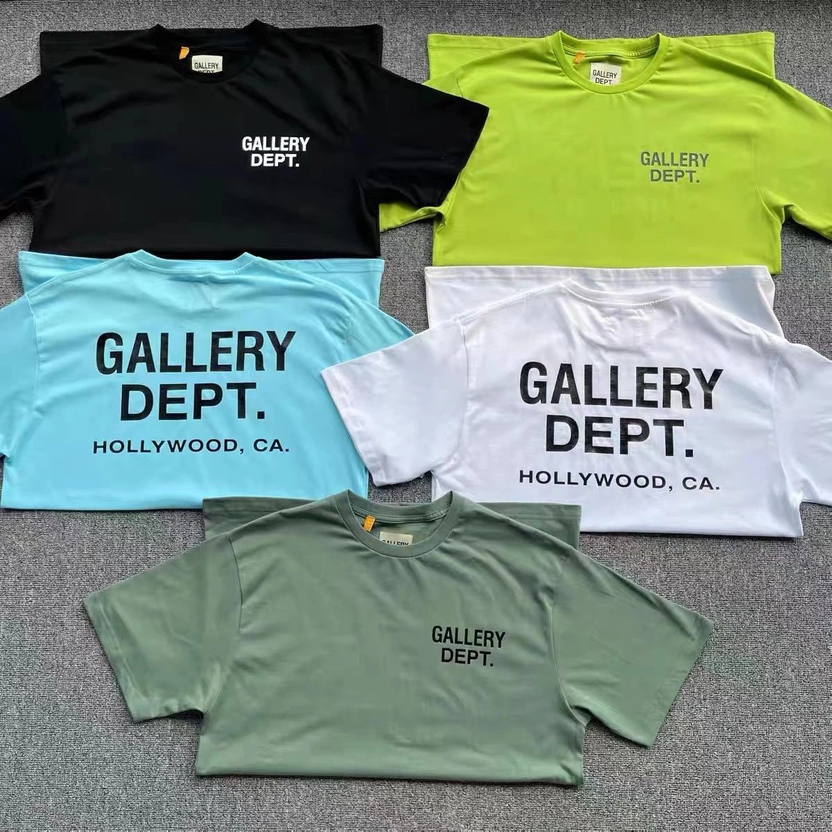Gallery Dept. White Short Sleeve T-Shirt