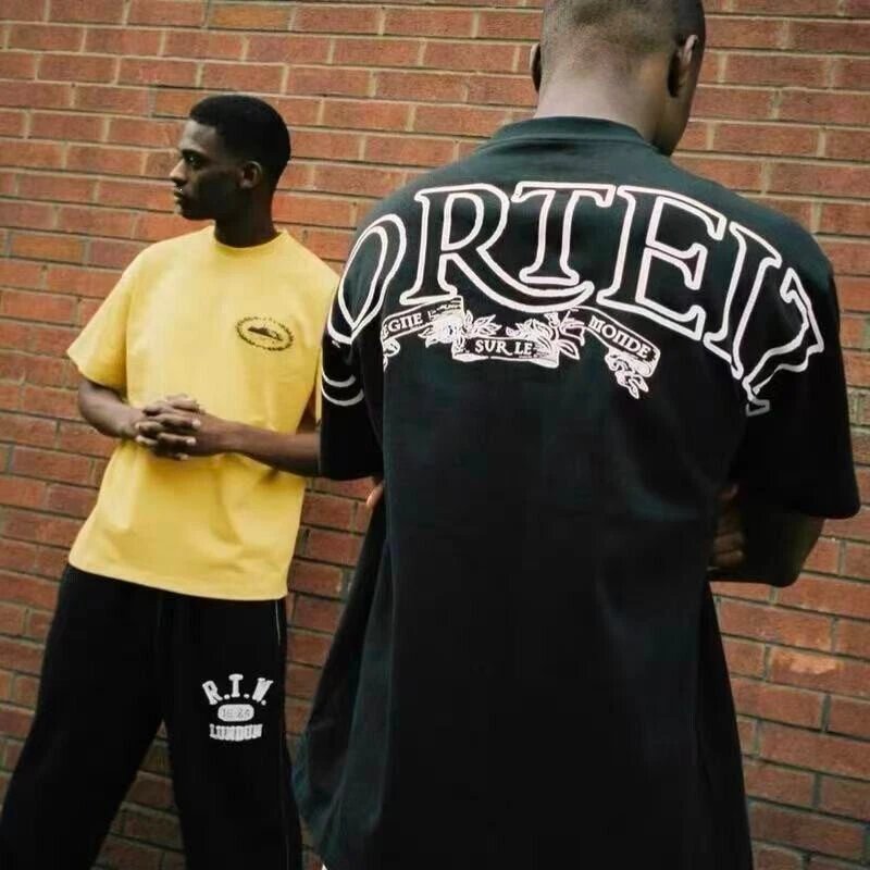 Nortew Black Graphic T-Shirt