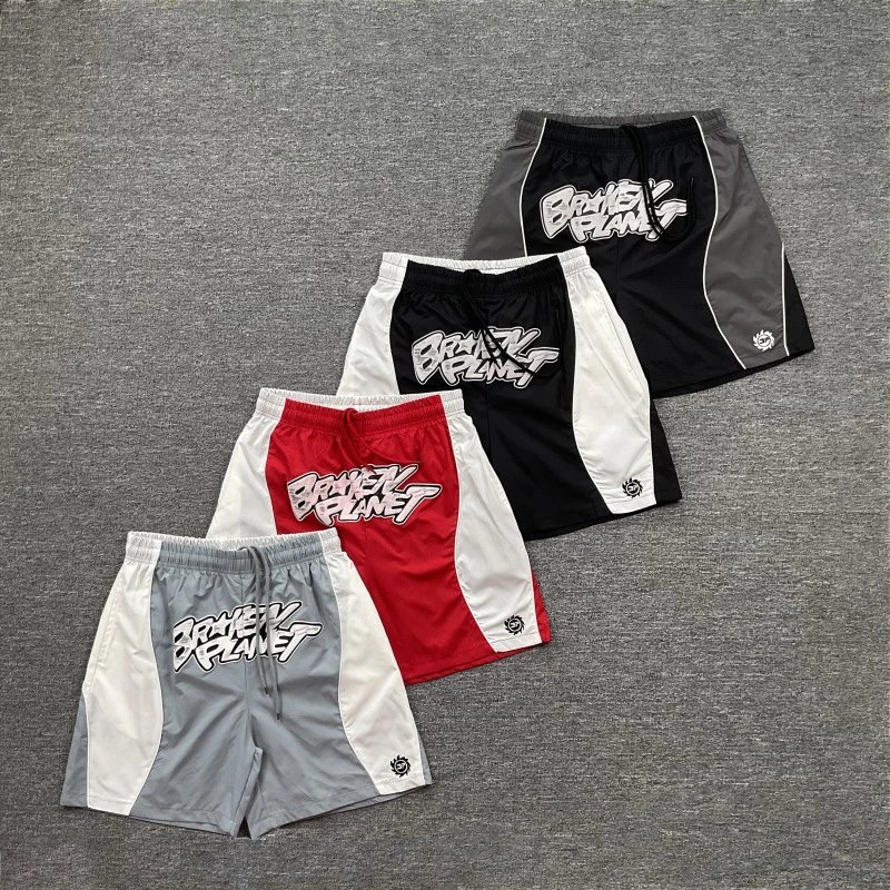 Brave Planet Colorblock Shorts