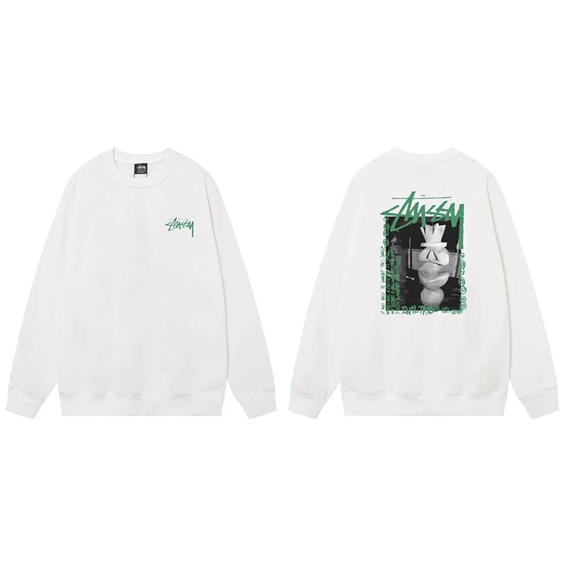 Stussy White Graphic