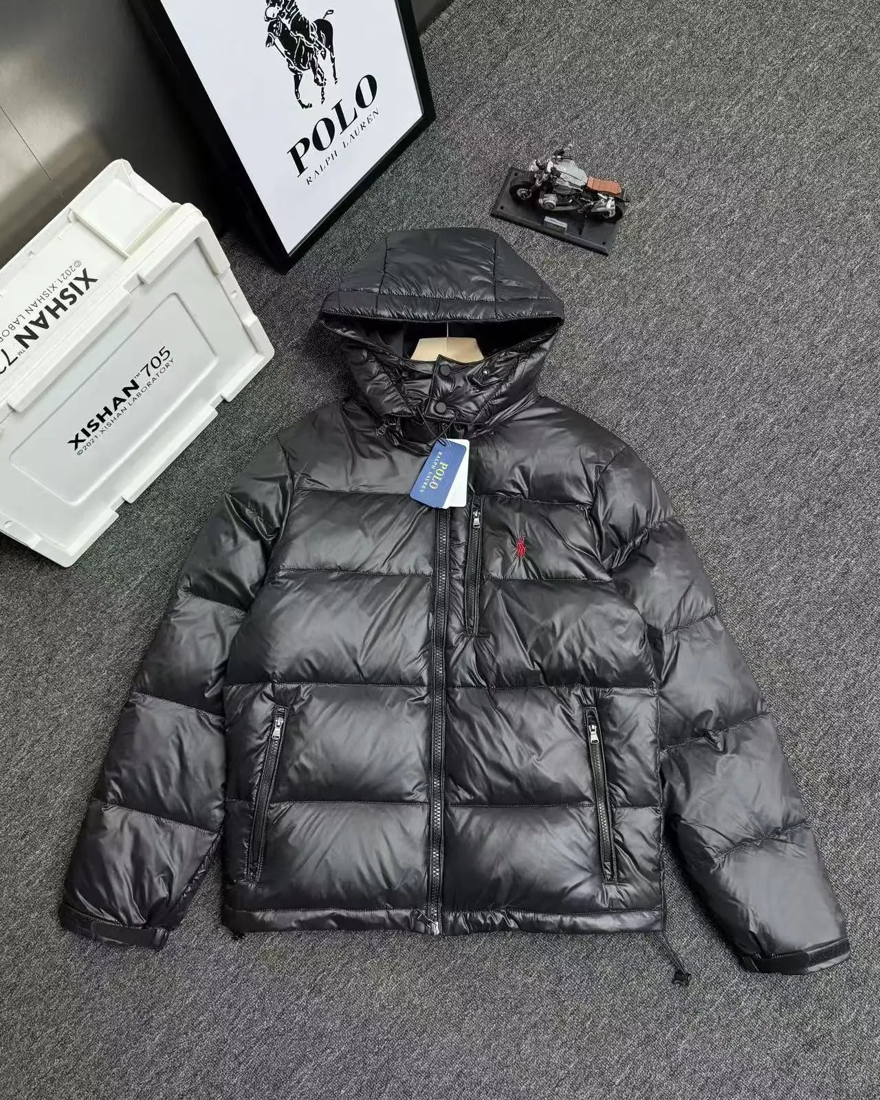 Ralph Lauren Black Puffer Jacket