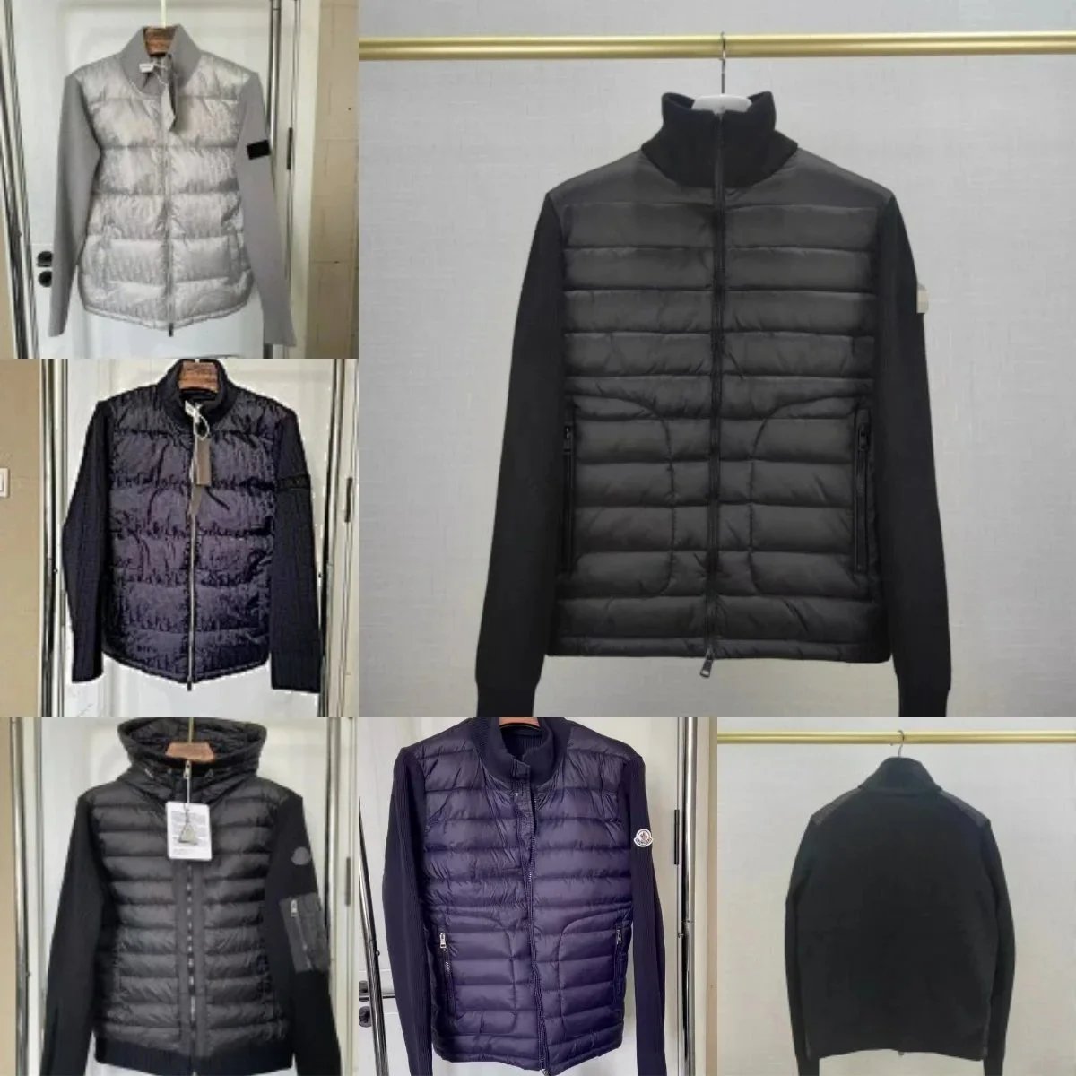 Moncler Black Puffer Jacket