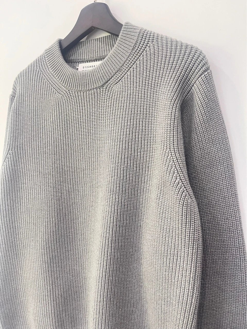 Maison Margiela Grey Knit Sweater