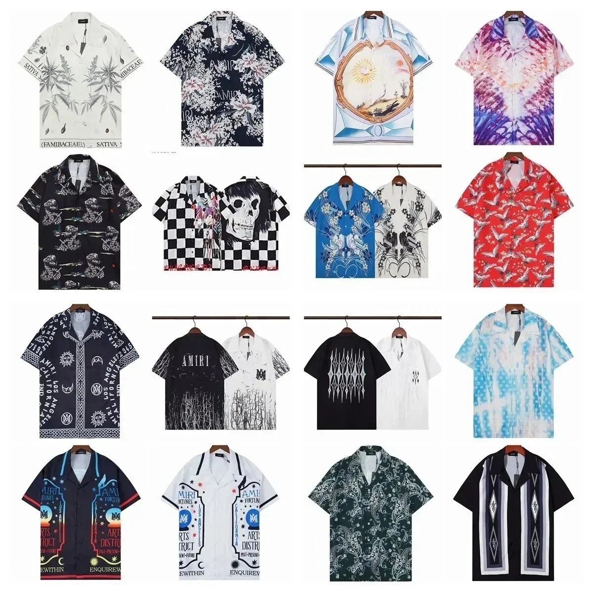 Amiri Black Short Sleeve Shirt