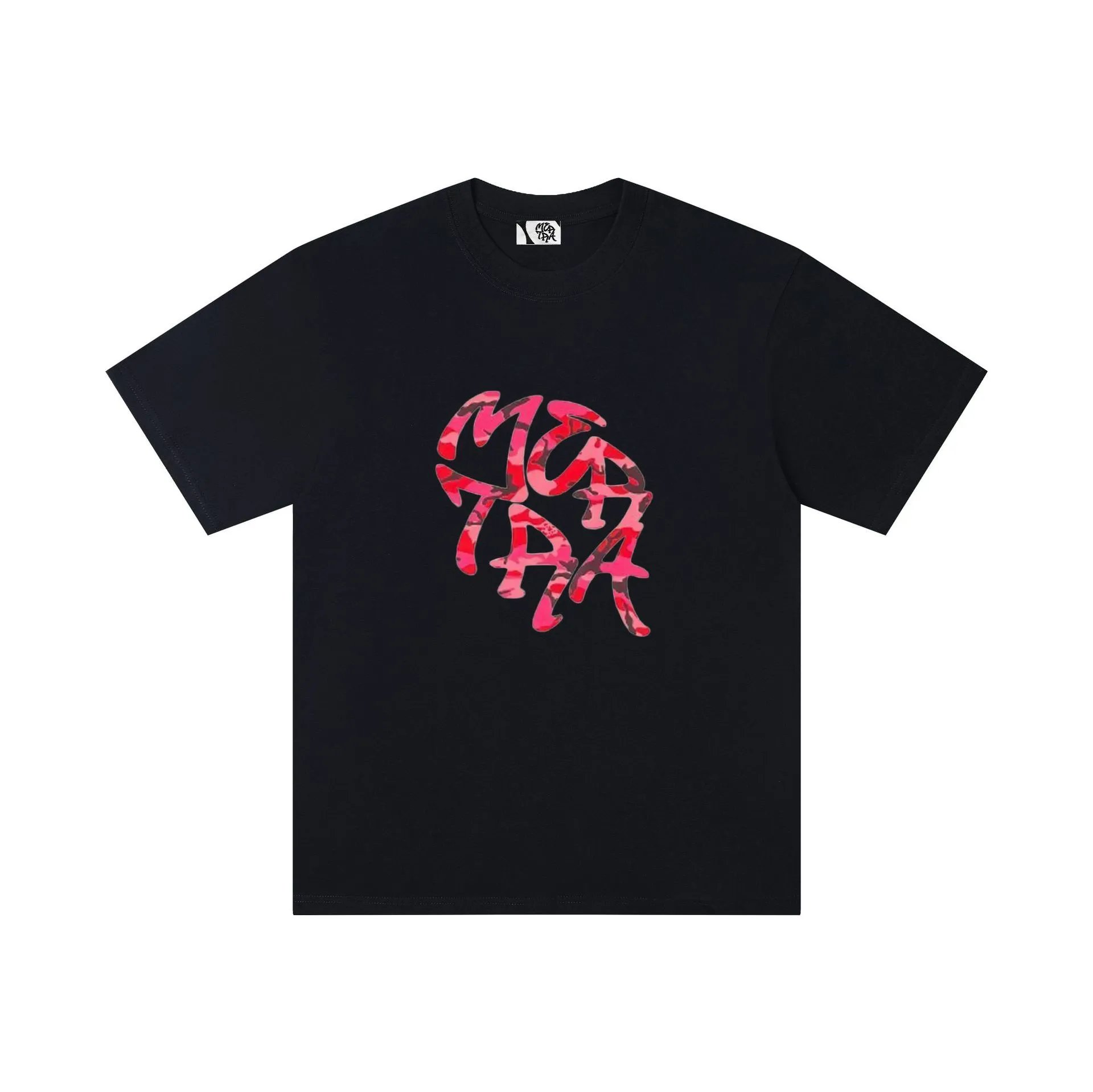 Matta Black Camo Graphic T-Shirt