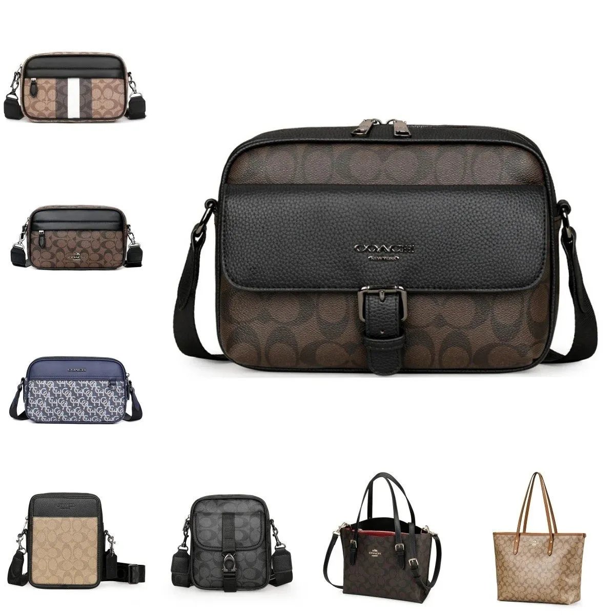 Coach Signature Buckle Crossbody Bag