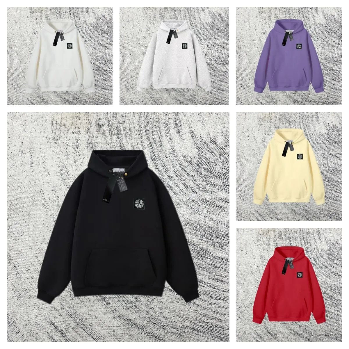 Stone Island Black Hoodie