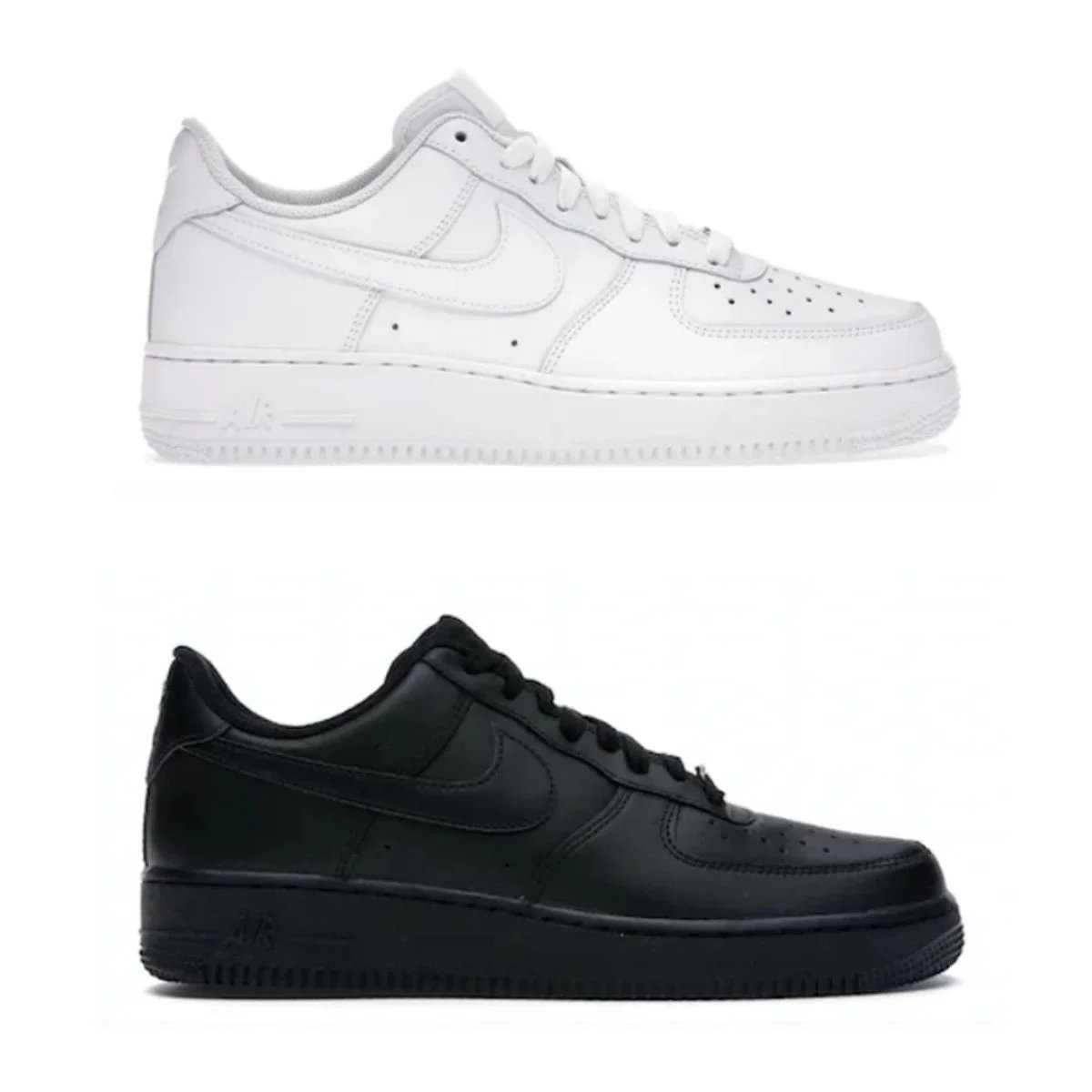 Nike Air Force 1 Low Sneakers White and Black