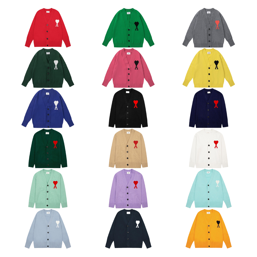 Ami de Coeur Color Block Cardigan Sweater