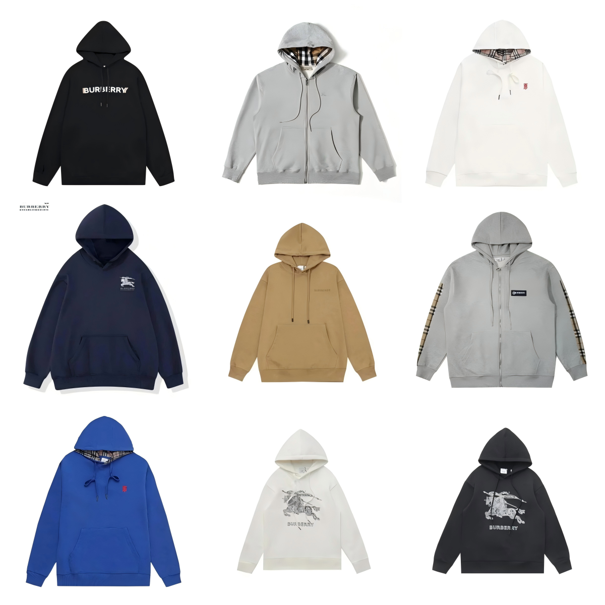 Burberry Various Color Hoodies