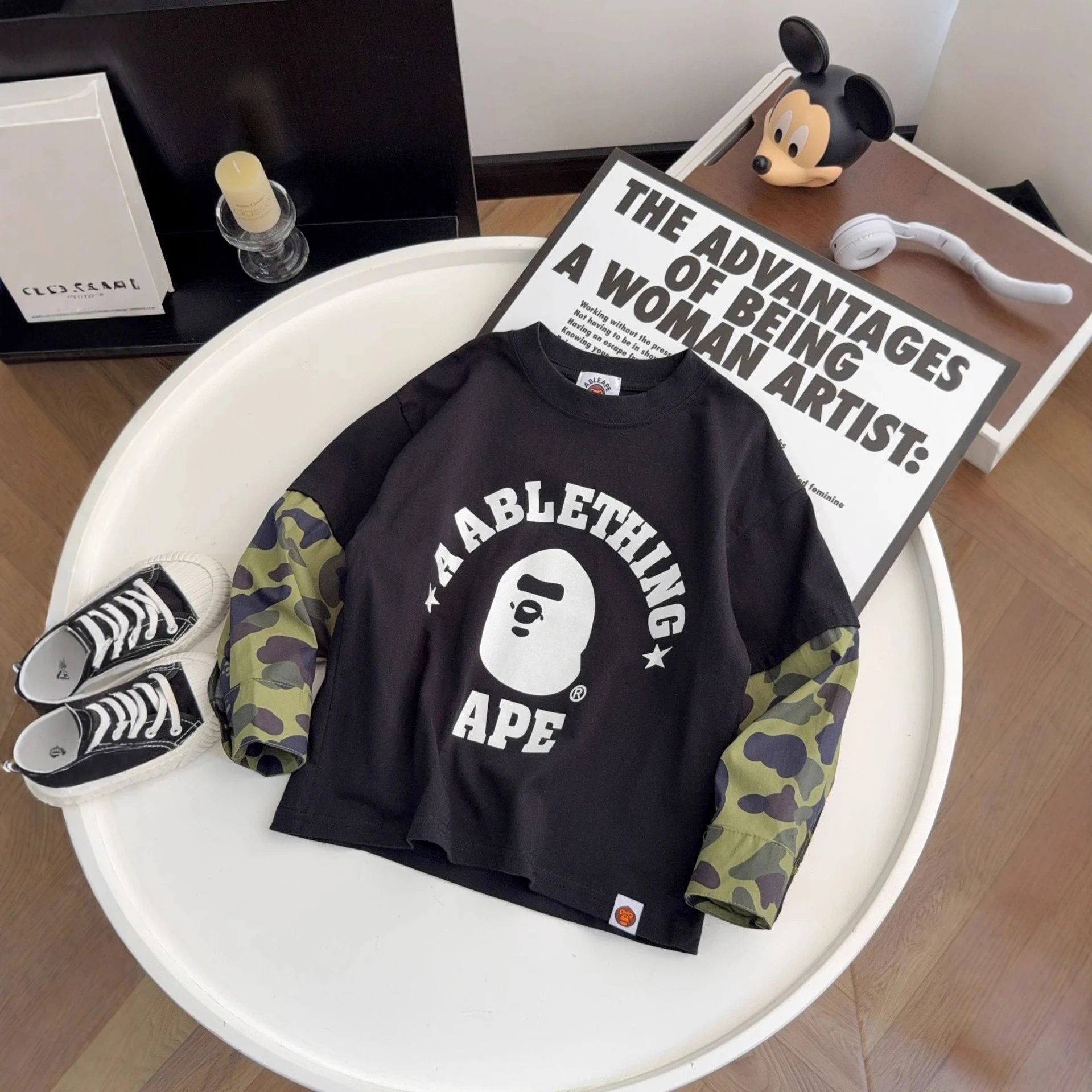 Kid A B Ape Black Lo