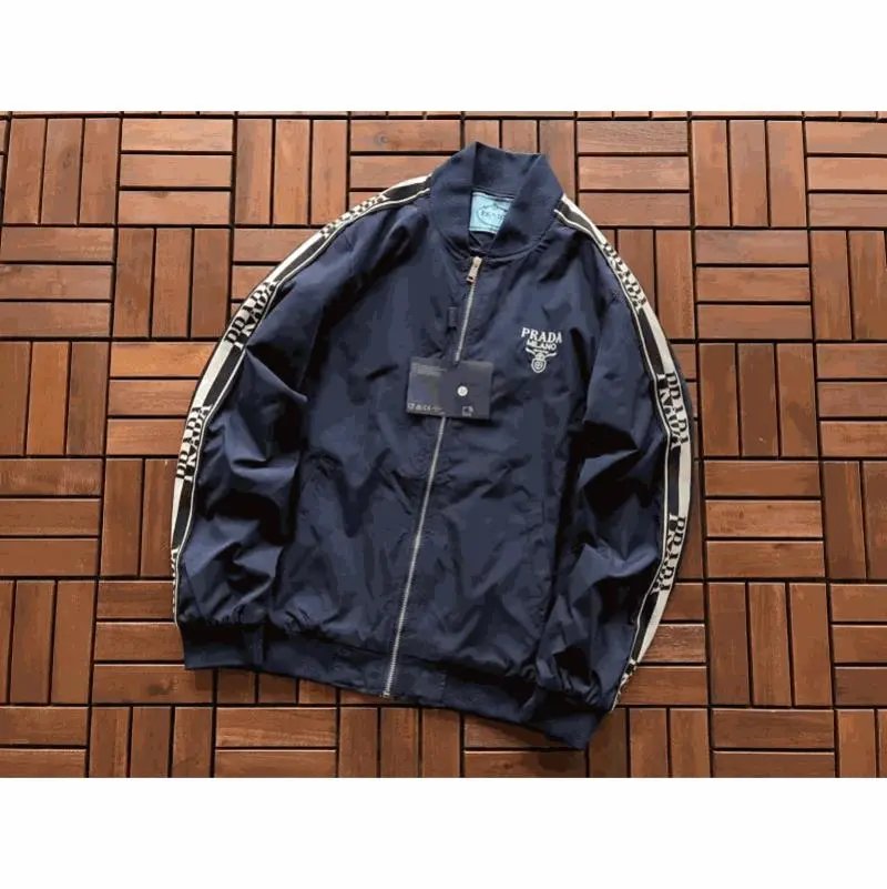 Prada Navy Bomber Jacket