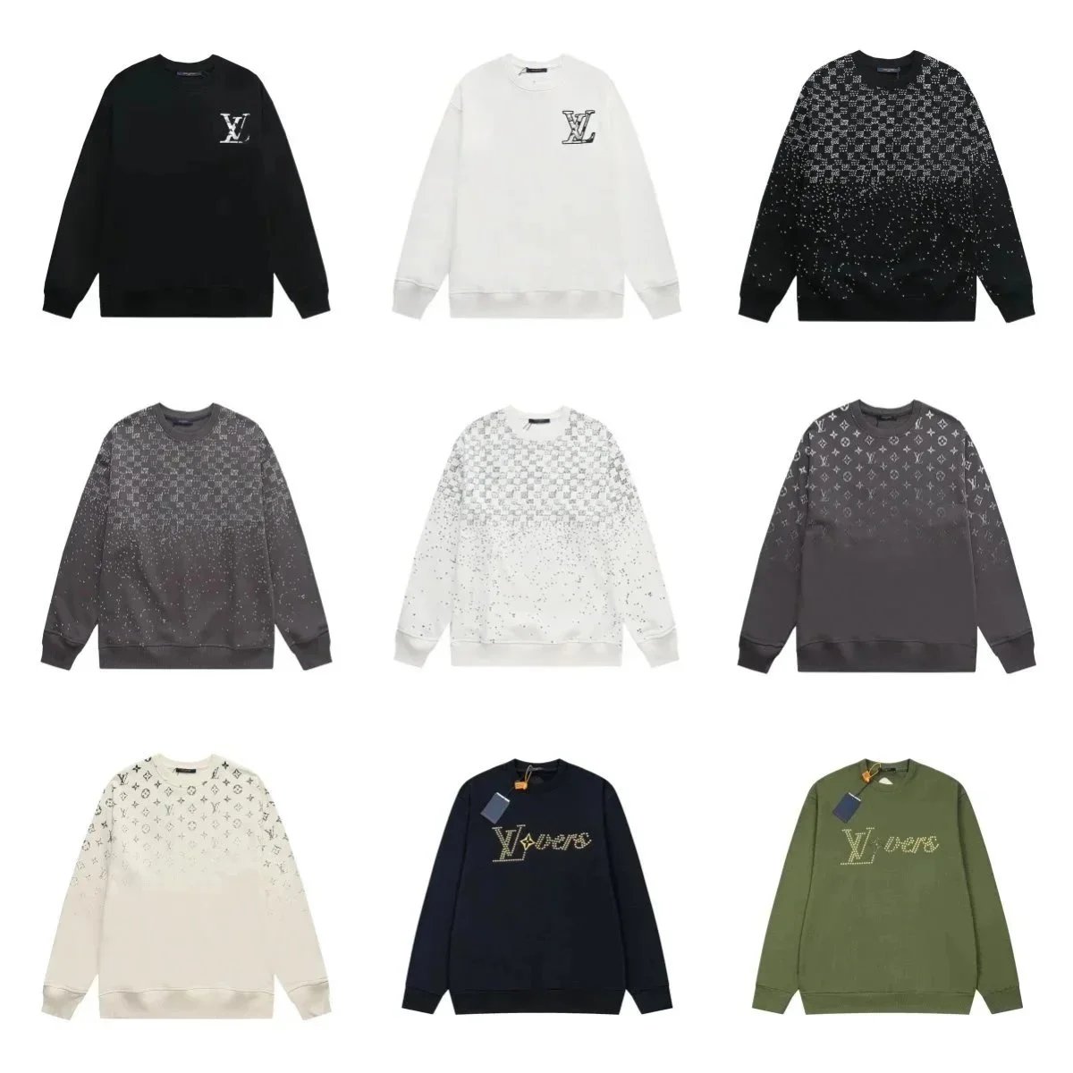 Louis Vuitton Gradient Long Sleeve Sweatshirt