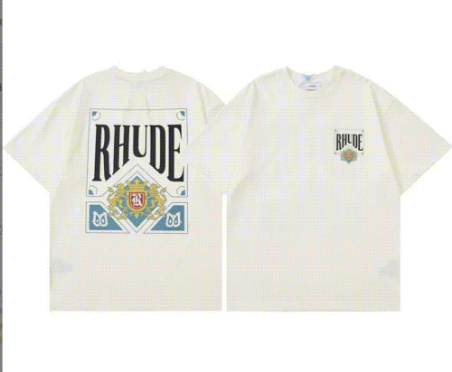 Rhude Off-White Short Sleeve T-Shirt