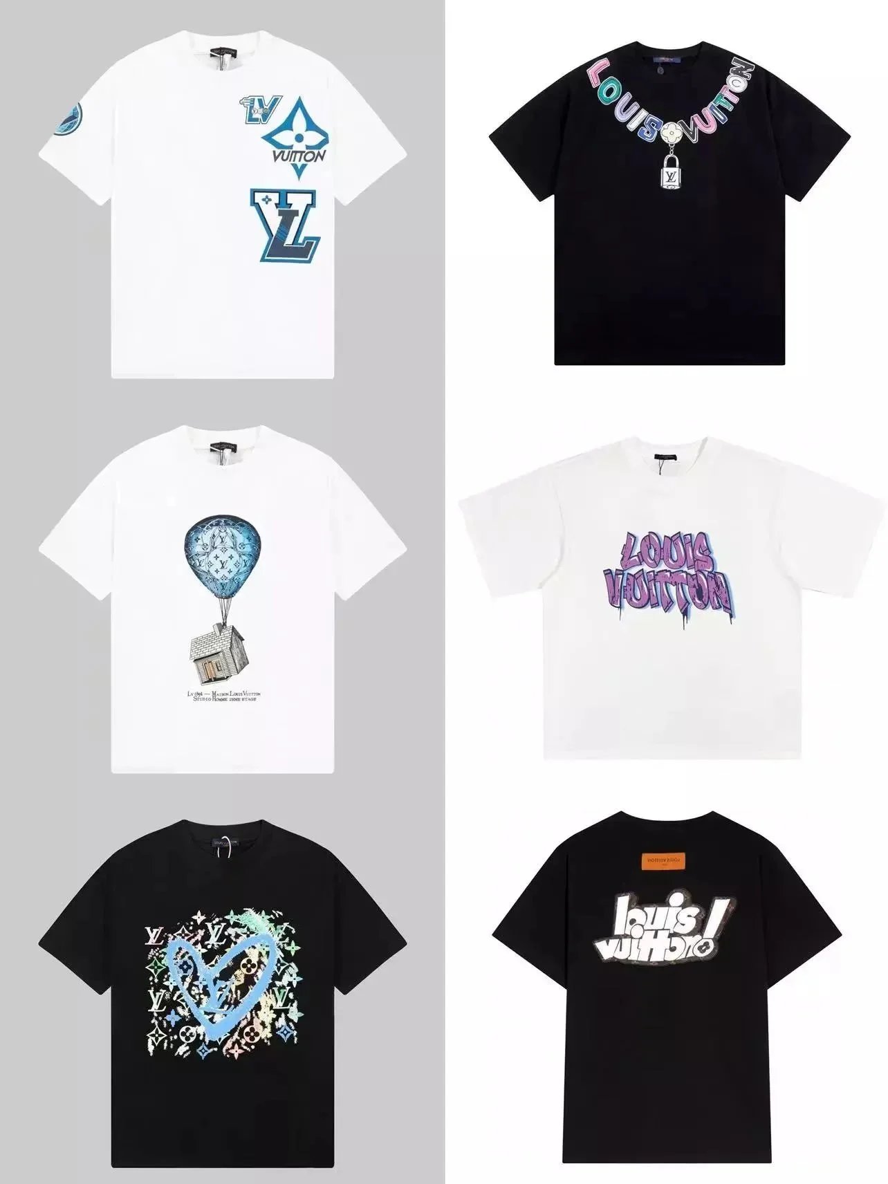 Louis Vuitton Graphic T-Shirt Collection