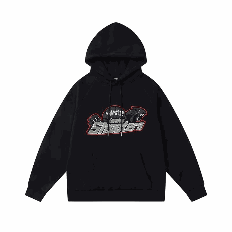 TAPSTAR Black Hooded Sweatshirt