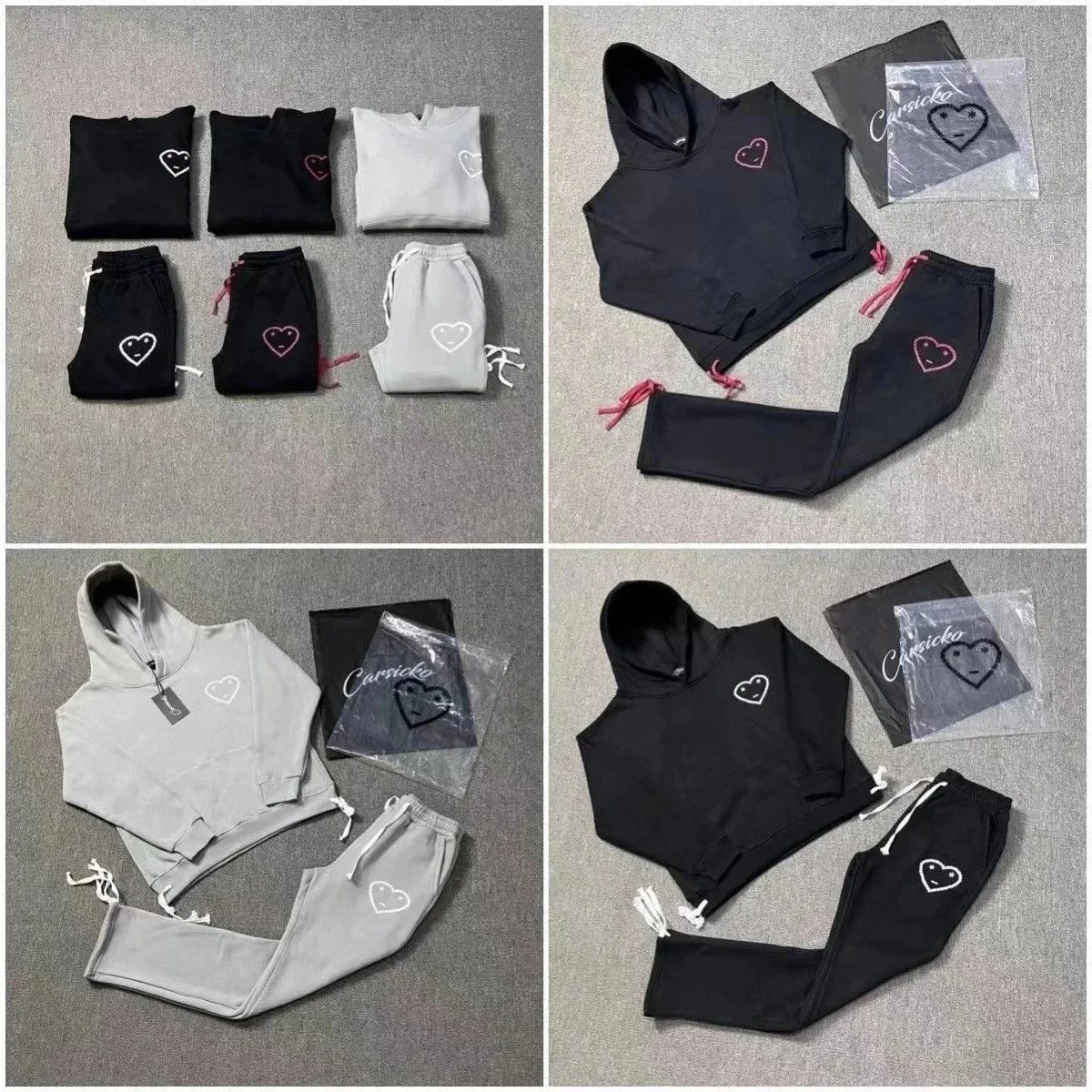 Cursicko Black Hoodie and Pants Set