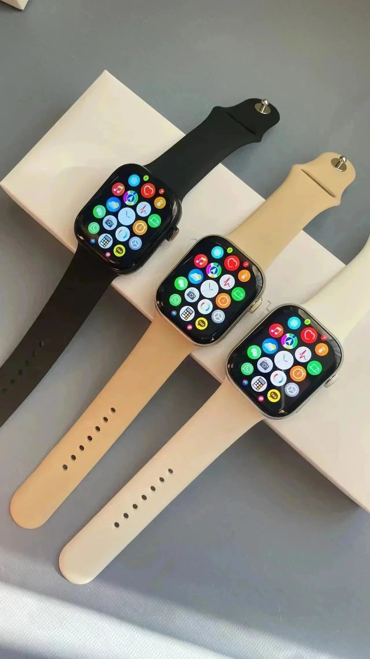 Apple Watch with Bla