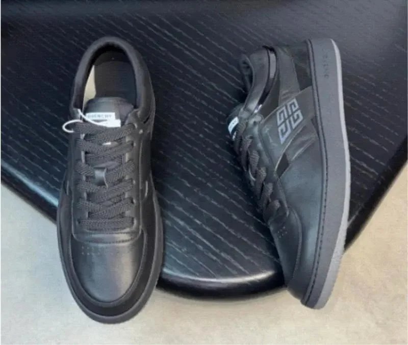 Givenchy Black Low Top Sneakers