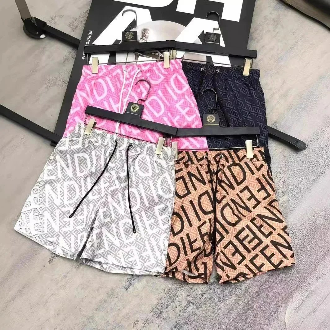 Fendi Colorful Logo Shorts